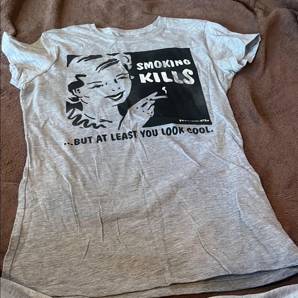 Gray Graphic Tee